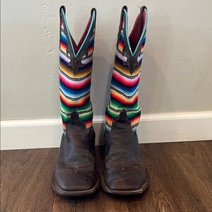 Macie Bean “Poncho and Lefty” women’s leather boot/ cowgirl/ size 9